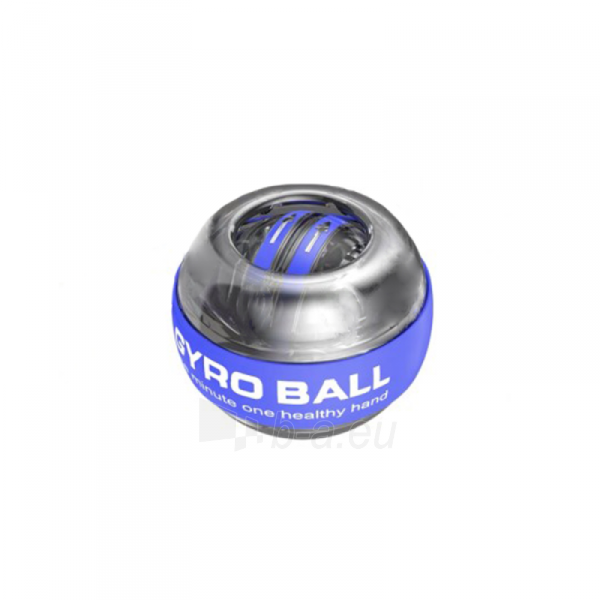 Giroskopinis Rankos Treniruoklis TS Gyro Ball Blue LED Autostart paveikslėlis 1 iš 2