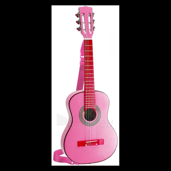 Gitara Wooden guitar with 6 strings 75cm paveikslėlis 2 iš 2