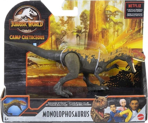 GVG51 Jurassic World Savage Strike™ Monolophosaurus paveikslėlis 1 iš 4