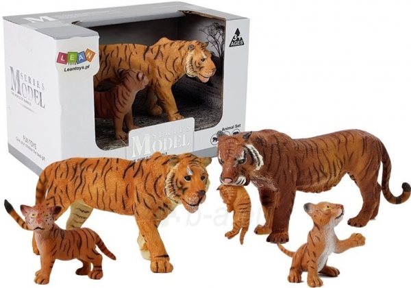 Gyvūnų figūrėlių rinkinys - Tigrai paveikslėlis 1 iš 7