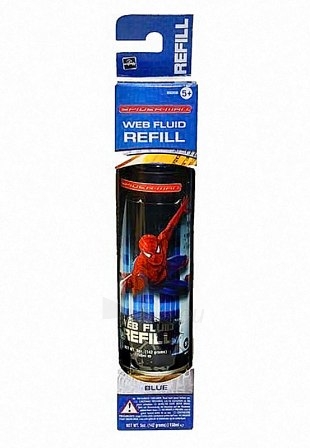 Hasbro 69356 Spider-man 3 Web Fluid Reffill Blue paveikslėlis 1 iš 1