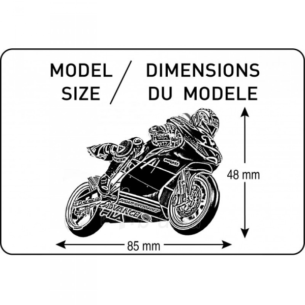Heller plastikinio motociklo modelio rinkinys 50926 DUCATI DESMOSEDICI 2003 1/24 paveikslėlis 2 iš 2