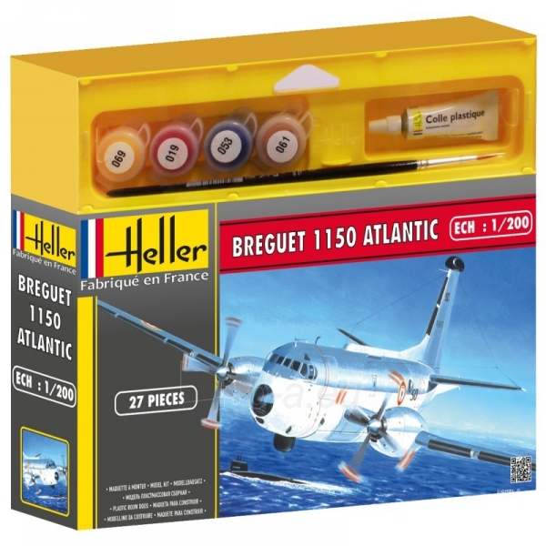 Heller пластмассовая сборная модель Самолёт 49072 BREGUET 1150 ATLANTIC 1/72 paveikslėlis 1 iš 2
