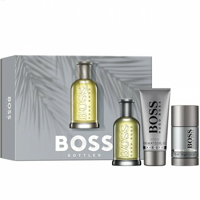 Hugo Boss Boss No. 6 Bottled - EDT 100 ml + sprchový gel 100 ml + tuhý deodorant 75 ml paveikslėlis 1 iš 1