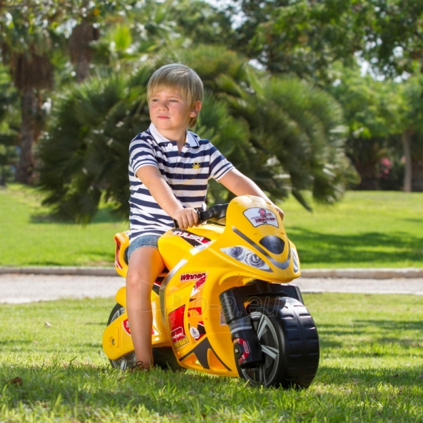 Vaikiškas paspiriamas motociklas Injusa Push Ride Running paveikslėlis 4 iš 4
