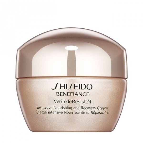 Intensyviai maitinantis ir atkuriamasis kremas Shiseido Benefiance WrinkleResist24 (Intensive Nourishing and Recovery Cream) 50 ml paveikslėlis 1 iš 1