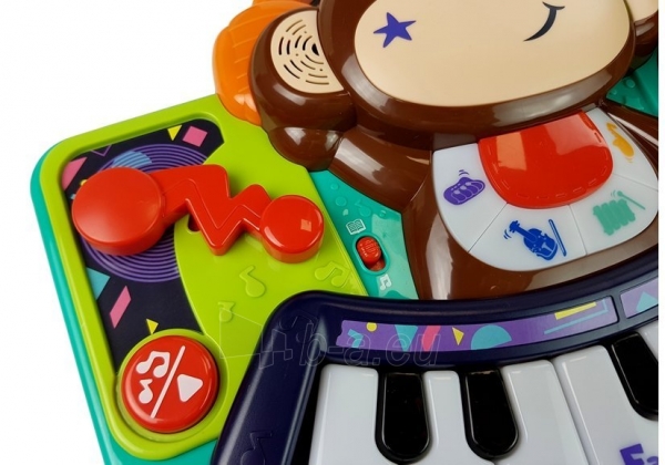 Interaktyvus pianinas kūdikiams „DJ Monkey“ paveikslėlis 3 iš 7