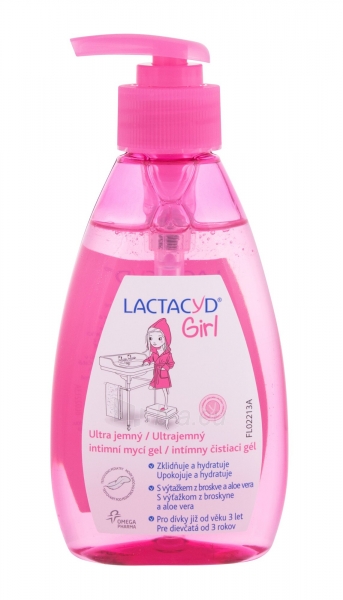 Intymi kosmetika Lactacyd Girl Ultra Mild 200ml paveikslėlis 1 iš 1