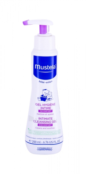 Intimate hygiene wash Mustela Bébé 200ml paveikslėlis 1 iš 1