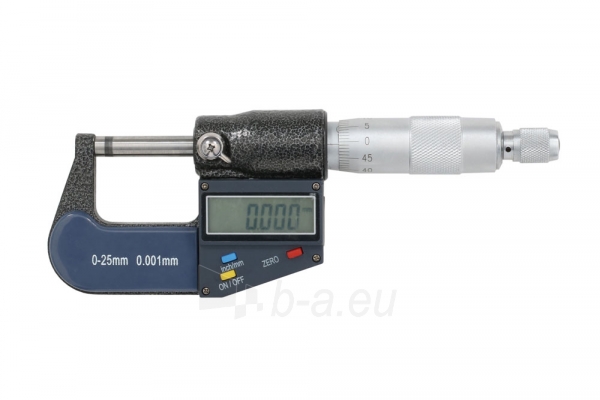 Įrankis Cyclus Tools digital micrometer 0-25mm 0,001mm (720353) Paveikslėlis 1 iš 1 310820267427