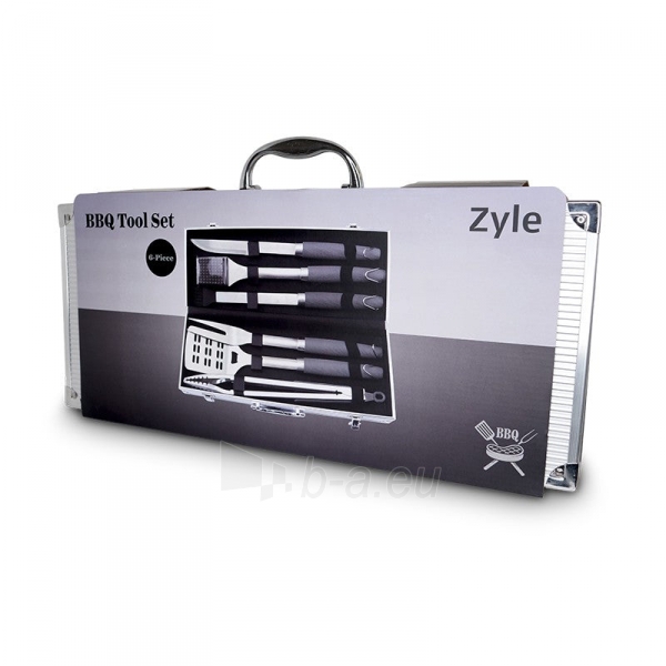 Įrankių rinkinys ZYLE BBQ Tool Set, lagamine, 6 vnt. paveikslėlis 1 iš 1