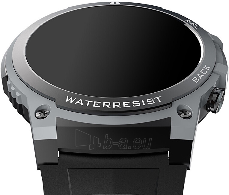 Išmanus laikrodis Wotchi AMOLED Smartwatch DM55 – Grey – Black paveikslėlis 6 iš 9