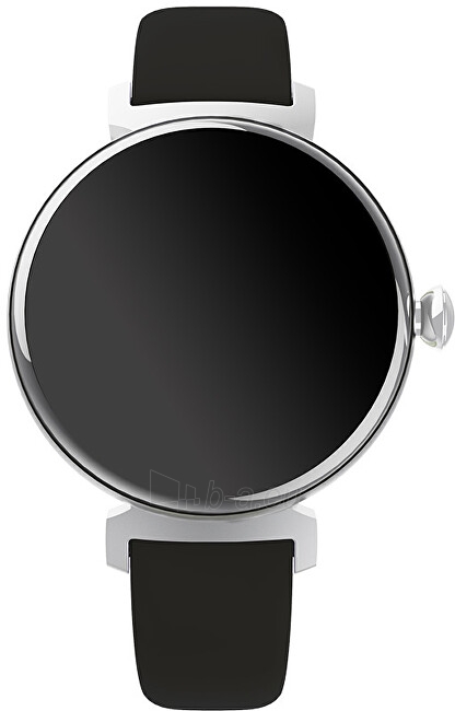 Išmanus laikrodis Wotchi AMOLED Smartwatch DM70 – Silver - Black paveikslėlis 1 iš 7