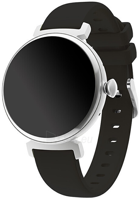 Išmanus laikrodis Wotchi AMOLED Smartwatch DM70 – Silver - Black paveikslėlis 7 iš 7