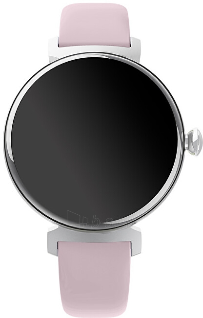 Išmanus laikrodis Wotchi AMOLED Smartwatch DM70 – Silver - Pink paveikslėlis 1 iš 8