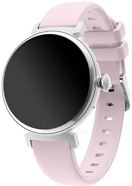 Išmanus laikrodis Wotchi AMOLED Smartwatch DM70 – Silver - Pink paveikslėlis 8 iš 8