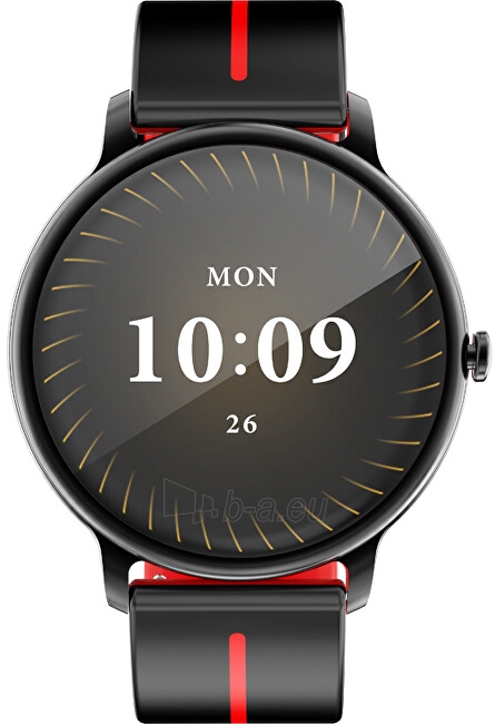 Išmanus laikrodis Wotchi AMOLED Smartwatch KM60 – Black paveikslėlis 8 iš 10