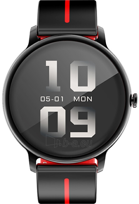 Išmanus laikrodis Wotchi AMOLED Smartwatch KM60 – Black paveikslėlis 6 iš 10