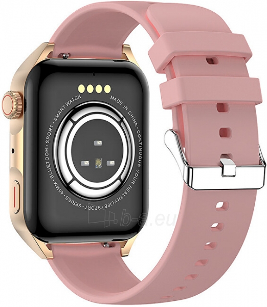 Išmanus laikrodis Wotchi AMOLED Smartwatch W280PKS - Pink paveikslėlis 3 iš 9