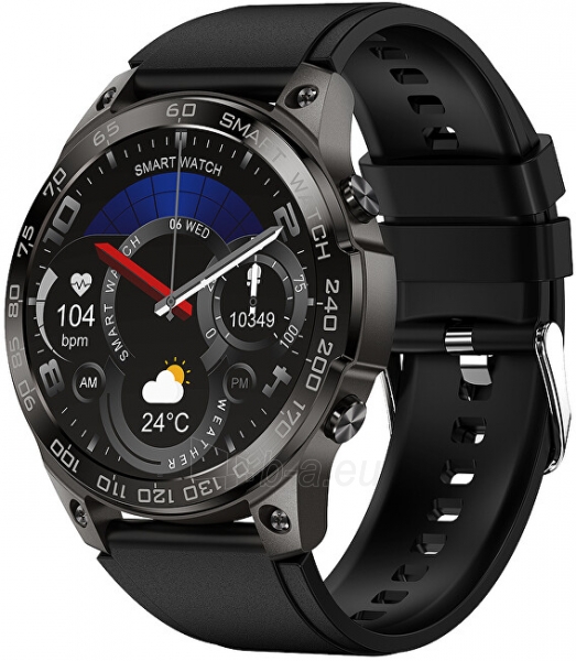 Išmanus laikrodis Wotchi AMOLED Smartwatch WD50BK - Black paveikslėlis 1 iš 10