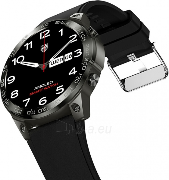Išmanus laikrodis Wotchi AMOLED Smartwatch WD50BK - Black paveikslėlis 3 iš 10