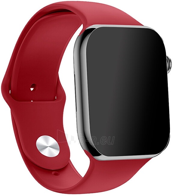 Išmanus laikrodis Wotchi Smartwatch DM10 – Black - Red paveikslėlis 8 iš 10