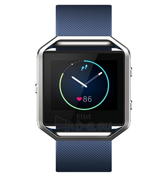 Išmanusis laikrodis Fitbit Blaze, Blue, Silver, Large paveikslėlis 1 iš 1