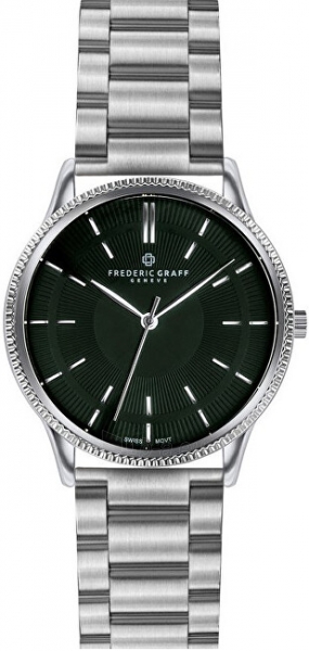 Išmanusis laikrodis Frederic Graff Broad Peak Silver Double Buckle Watch FBX-4220 paveikslėlis 1 iš 3