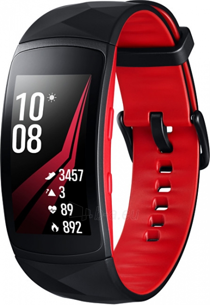 Išmanusis laikrodis Samsung Gear Fit2 Pro R365 Red paveikslėlis 1 iš 1