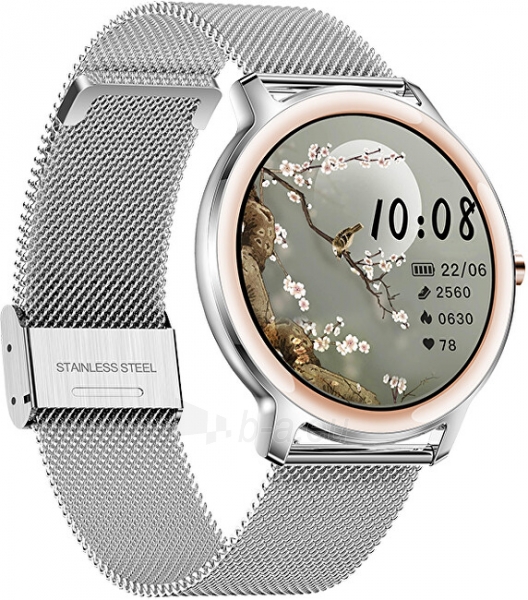 Išmanusis laikrodis Wotchi Smartwatch W18SR - Rose Gold paveikslėlis 2 iš 5