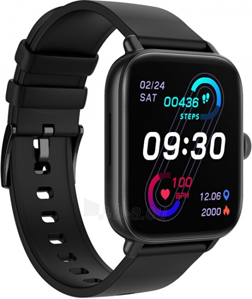 Išmanusis laikrodis Wotchi Smartwatch W20GT - Black paveikslėlis 9 iš 10