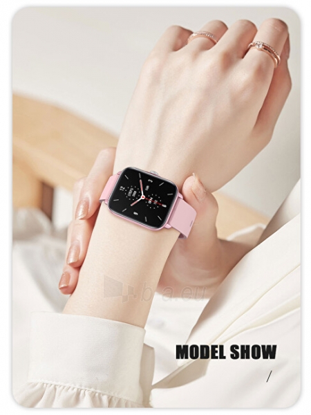 Išmanusis laikrodis Wotchi Smartwatch W20GT - Black paveikslėlis 2 iš 10