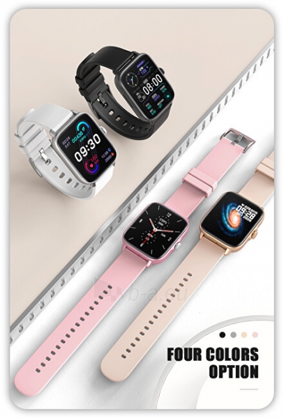 Išmanusis laikrodis Wotchi Smartwatch W20GT - Pink paveikslėlis 8 iš 10