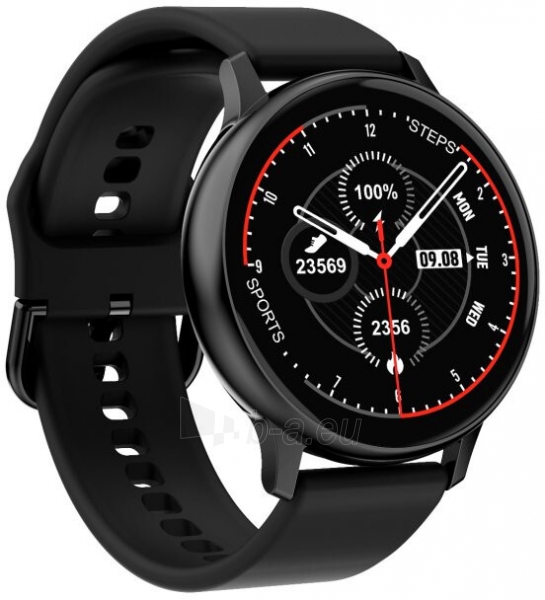 Išmanusis laikrodis Wotchi Smartwatch W31BS - Black Silicon paveikslėlis 18 iš 19