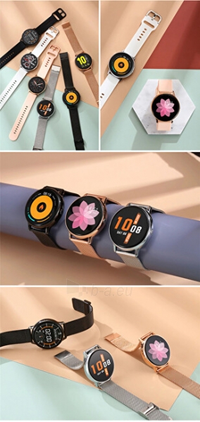 Išmanusis laikrodis Wotchi Smartwatch W31BS - Black Silicon paveikslėlis 15 iš 19
