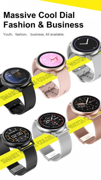 Išmanusis laikrodis Wotchi Smartwatch W31BS - Black Silicon paveikslėlis 10 iš 19