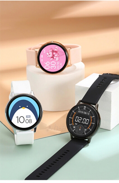 Išmanusis laikrodis Wotchi Smartwatch W31BS - Black Silicon paveikslėlis 4 iš 19