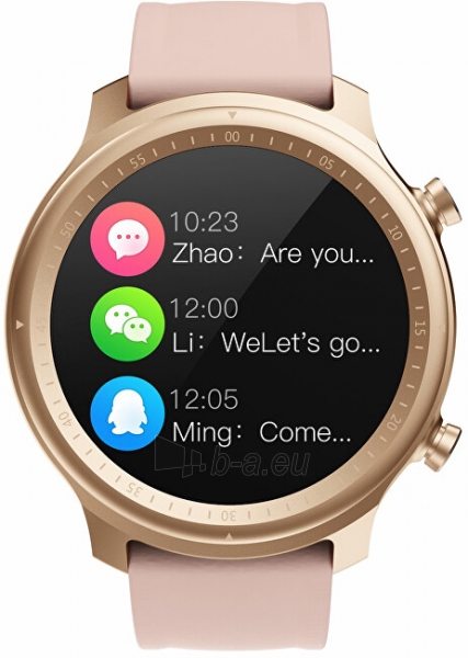 Išmanusis laikrodis Wotchi Smartwatch W33PS - Pink Silicone paveikslėlis 2 iš 10