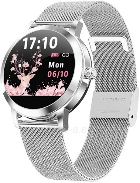 Išmanusis laikrodis Wotchi Smartwatch WO10CS - Classic Silver paveikslėlis 7 iš 9