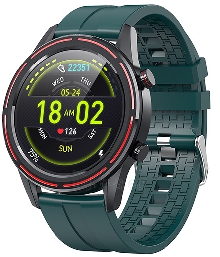 Išmanusis laikrodis Wotchi Smartwatch WO72G - Green paveikslėlis 1 iš 10