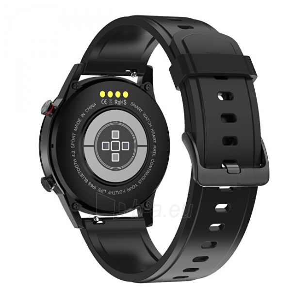 Išmanusis laikrodis Wotchi Smartwatch WO95BKS - Black Silicon paveikslėlis 7 iš 10