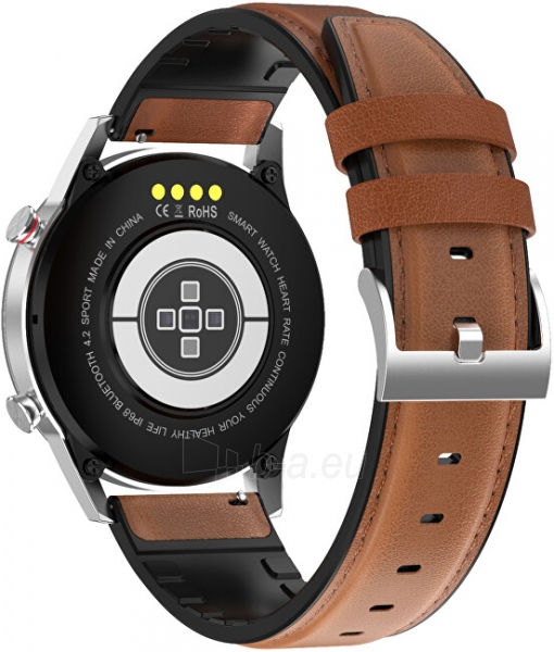 Išmanusis laikrodis Wotchi Smartwatch WO95BNL - Brown Leather paveikslėlis 7 iš 10