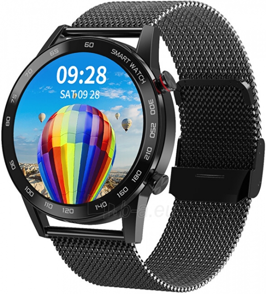 Išmanusis laikrodis Wotchi Smartwatch WO95BS - Black Steel paveikslėlis 9 iš 10