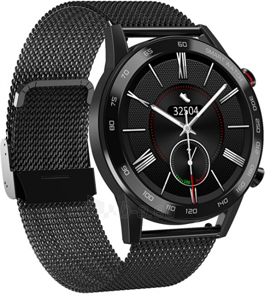 Išmanusis laikrodis Wotchi Smartwatch WO95BS - Black Steel paveikslėlis 8 iš 10