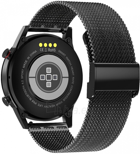 Išmanusis laikrodis Wotchi Smartwatch WO95BS - Black Steel paveikslėlis 7 iš 10