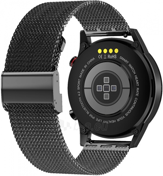 Išmanusis laikrodis Wotchi Smartwatch WO95BS - Black Steel paveikslėlis 6 iš 10