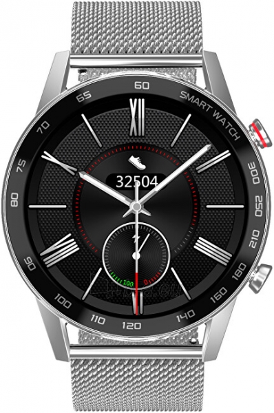 Išmanusis laikrodis Wotchi Smartwatch WO95SS - Silver Steel paveikslėlis 1 iš 10