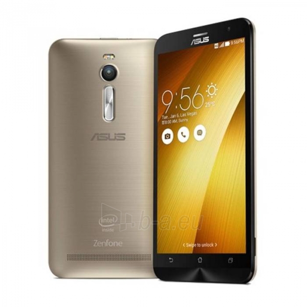 Smart phone Asus Zenfone 2 ZE551ML Dual 16GB gold USED (grade: B) paveikslėlis 1 iš 1