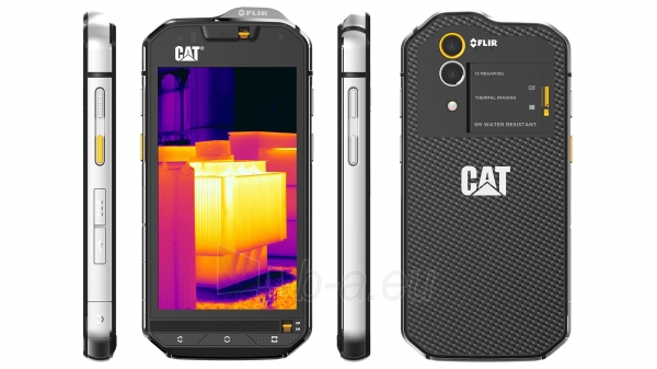 Išmanusis telefonas Caterpillar CAT S60 Dual Sim black paveikslėlis 2 iš 5