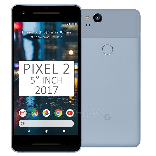 Išmanusis telefonas Google Pixel 2 64GB blue (G011A) paveikslėlis 1 iš 4
